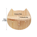 Wall-Mounted Pine Cat Shelves & Perches
