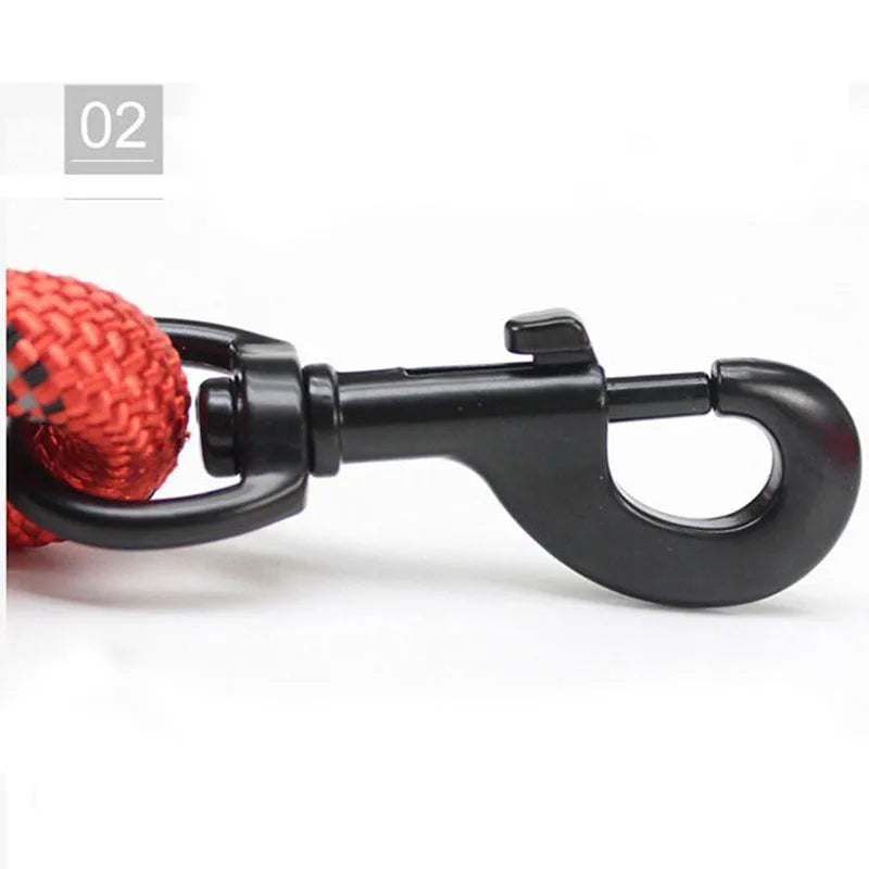 Reflective nylon dog lead with padded handle – photo 10