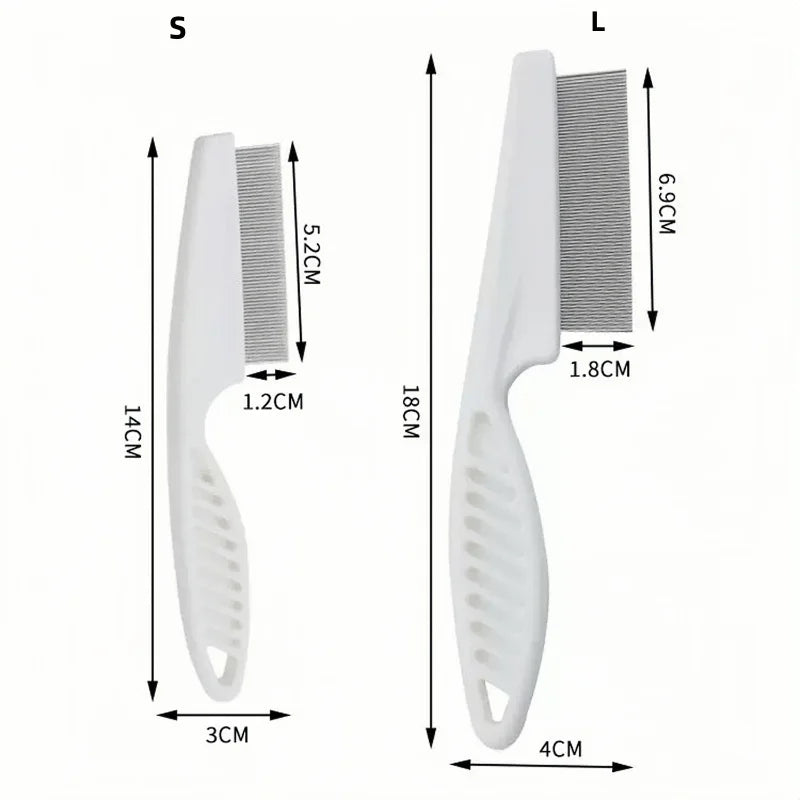Stainless Steel Flea Comb for Cats & Dogs