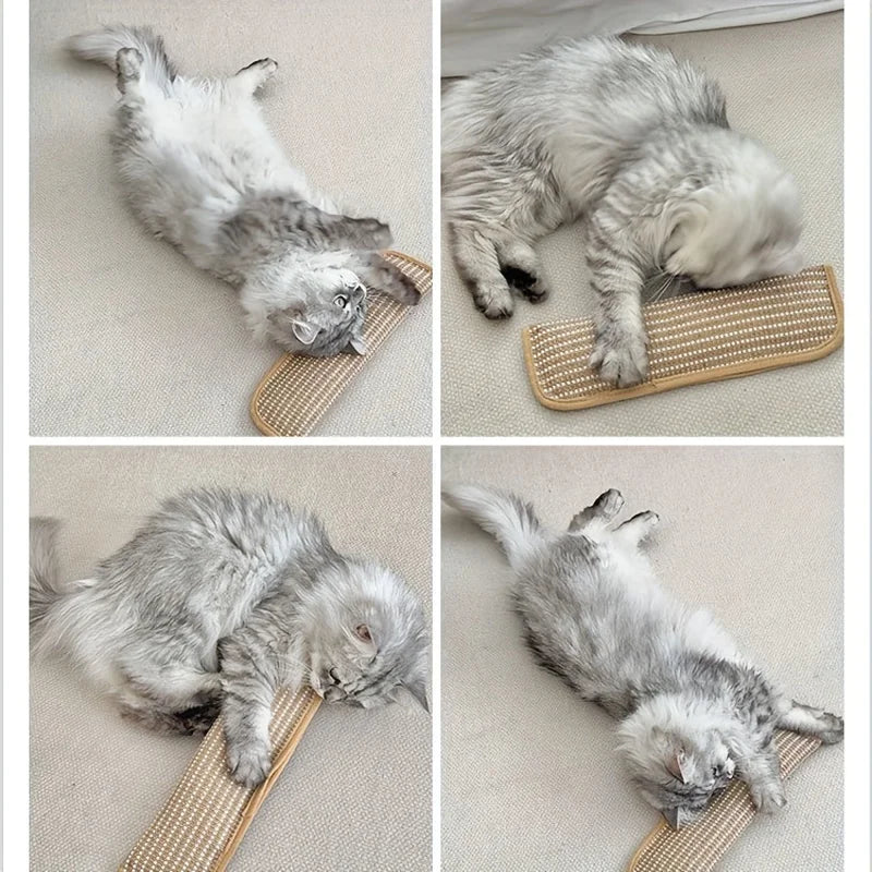 Hemp scratching pad and pillow bed for cats – photo 4