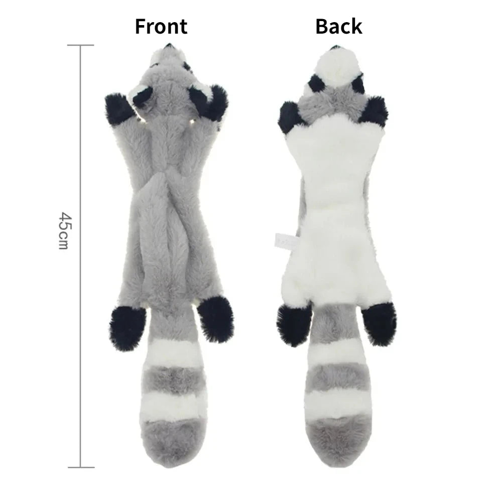 Stuffing-Free Squeaky Animal Dog Toy