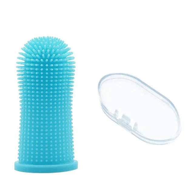 Silicone Finger Toothbrush for Cats & Dogs