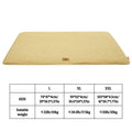 Washable Dog Crate Mat with Non-Slip Base