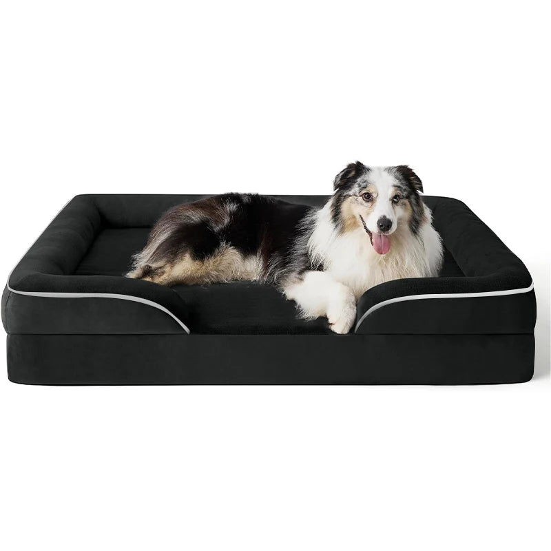 Large Dog Sofa Bed with Removable Cover