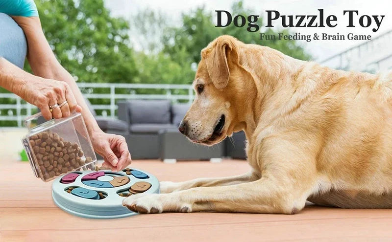 Slow feeder puzzle bowl for dogs and cats – photo 9