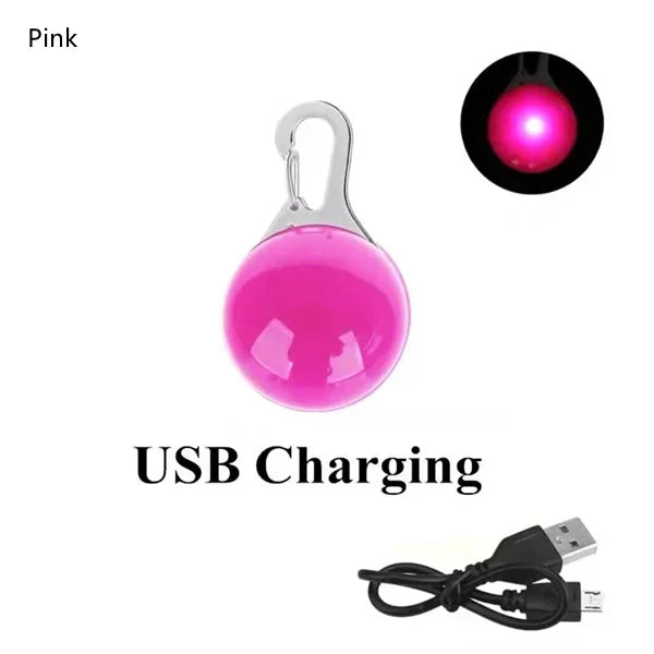 Rechargeable LED Collar Light for Dogs
