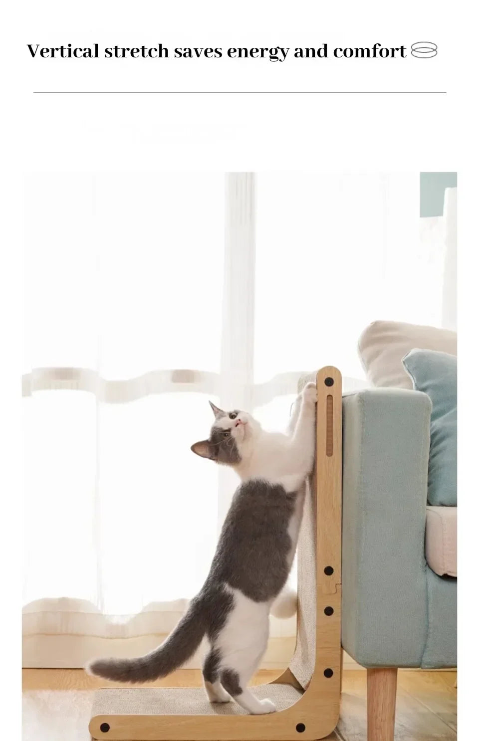 L-shaped cardboard cat scratcher – photo 11