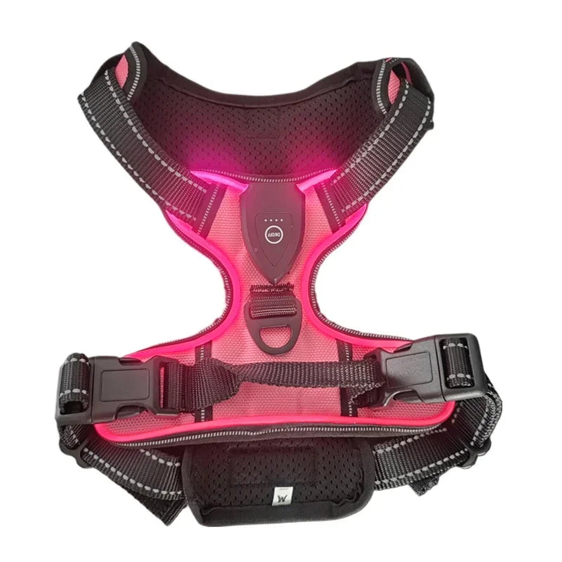 Light-up LED dog harness - photo 9