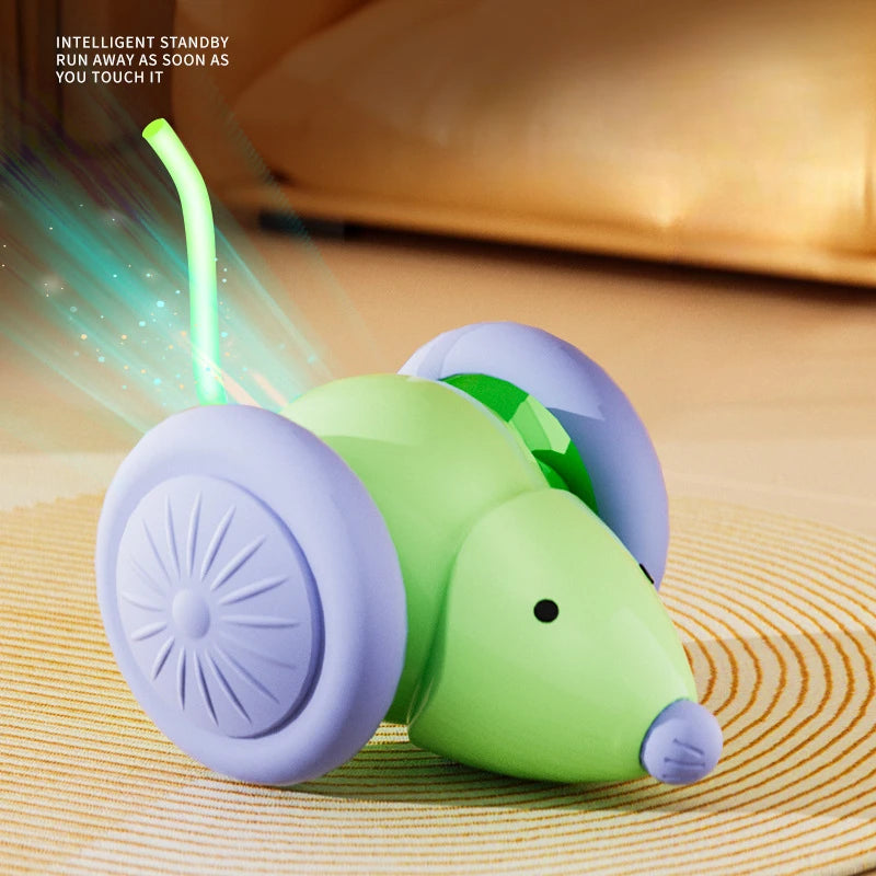 Small rechargeable automatic mouse toy for cats – photo 12