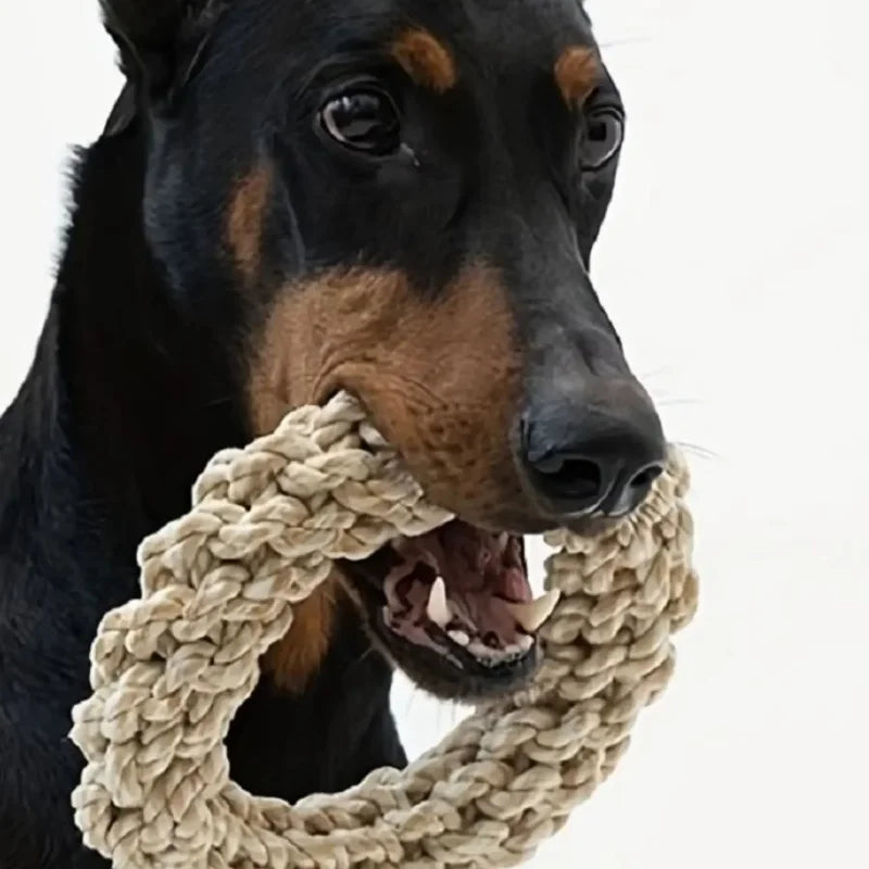 Rope tug toy for medium and large dogs – photo 2