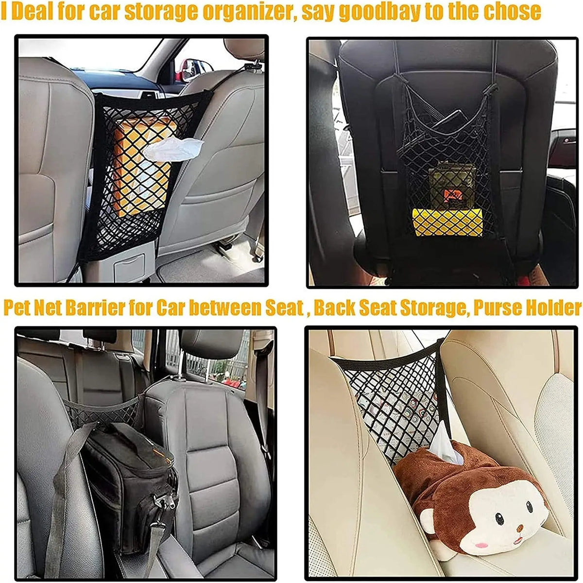 Car Pet Barrier Net – photo 5