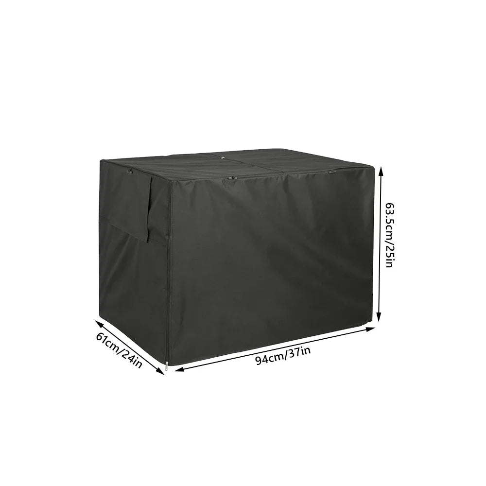 Dog Crate Cover with Mesh Windows