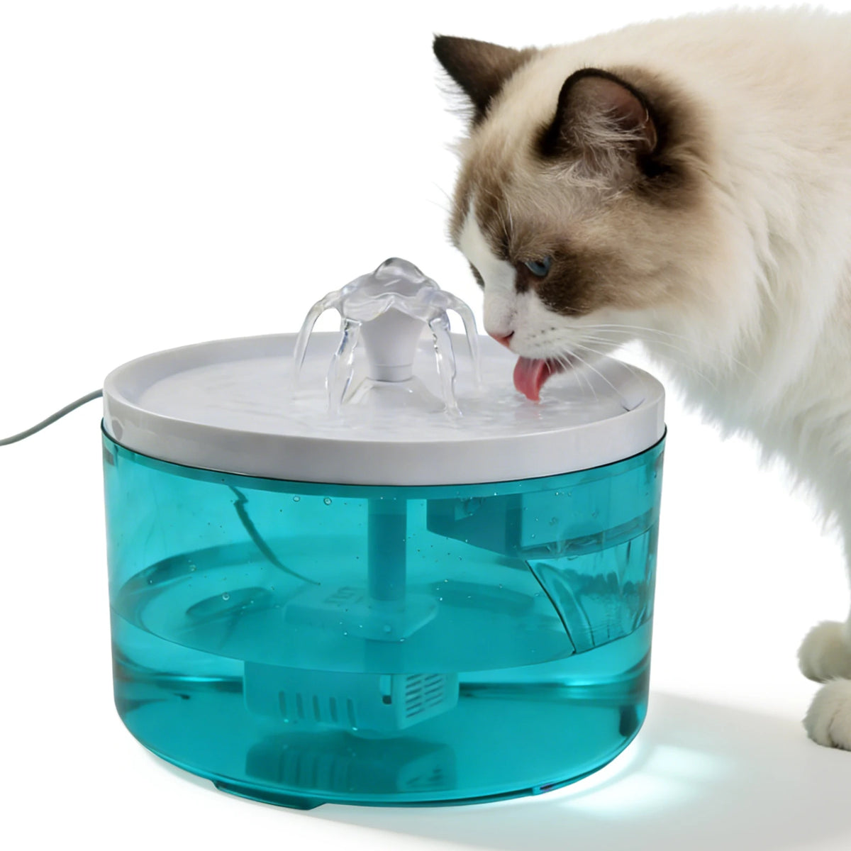 Compact 1.8L cat water fountain – photo 8