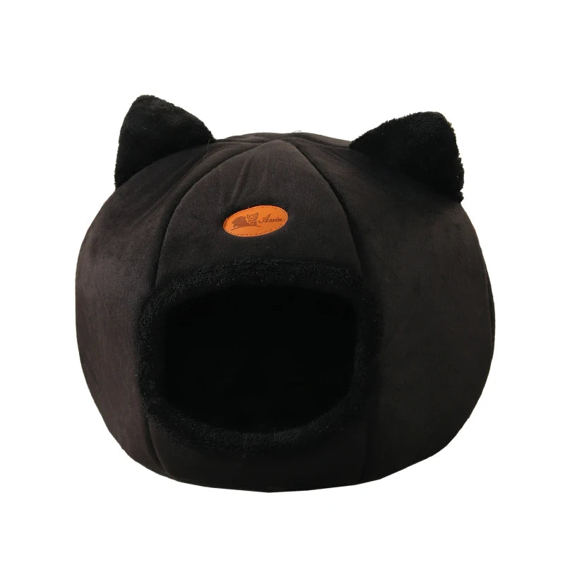 Cosy Cave Bed for Cats & Small Dogs