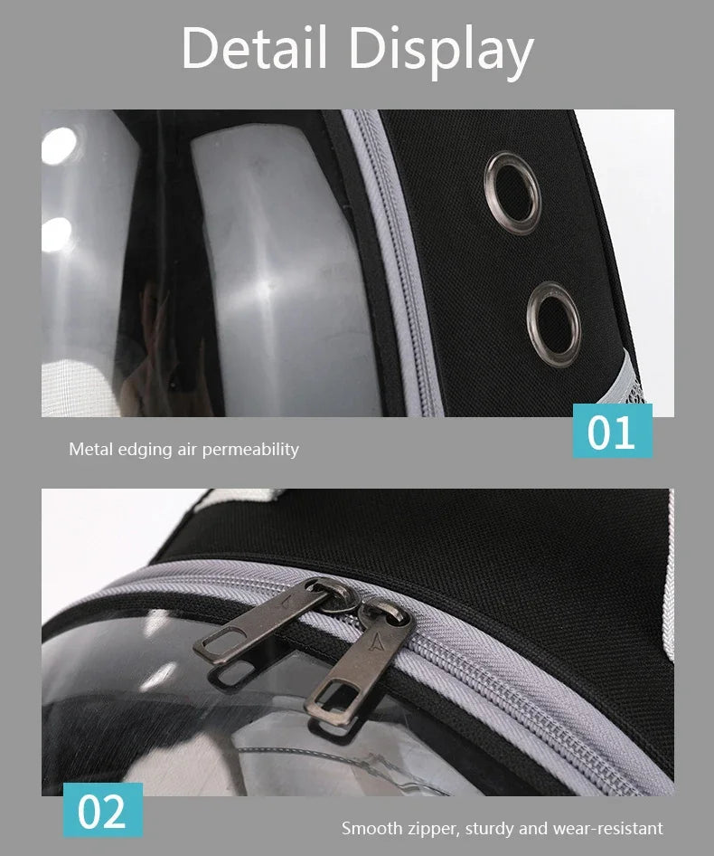 Clear Bubble Pet Carrier Backpack for Cats