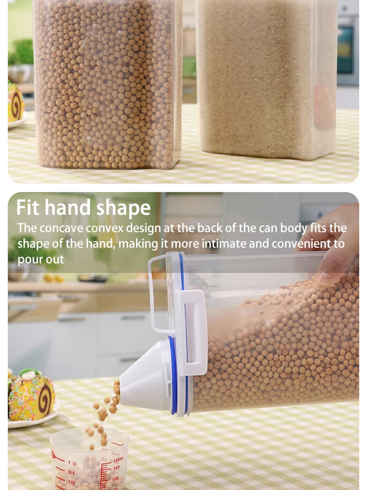 Airtight pet food storage container – photo 12