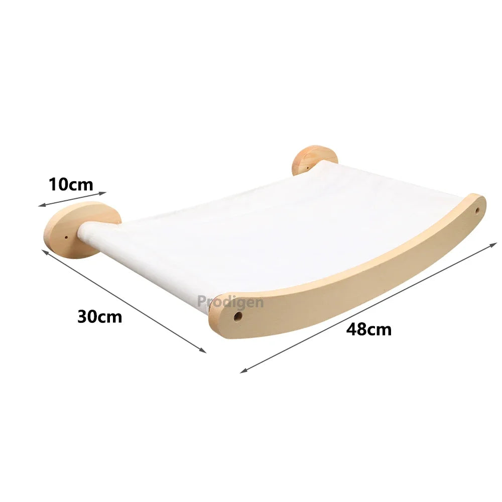 Wall-Mounted Cat Shelves, Steps & Hammocks