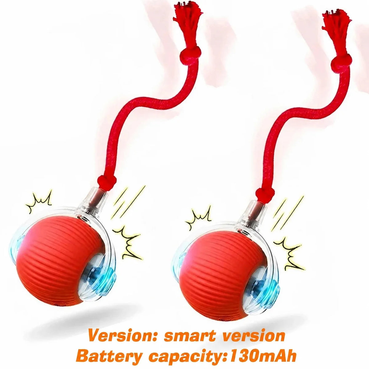 Rechargeable Rolling Ball Toy for Dogs