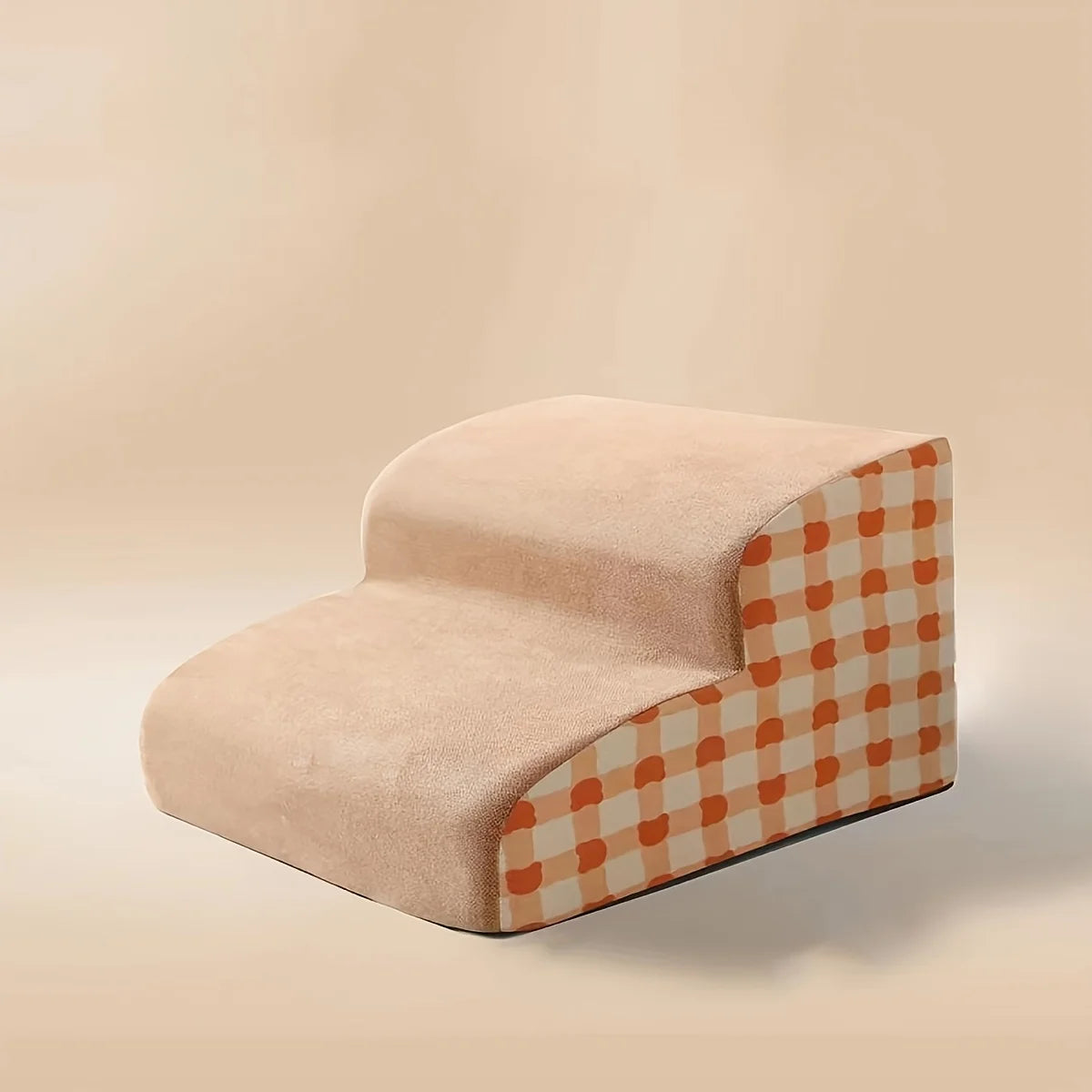 Foam pet stairs beside a sofa – photo 12