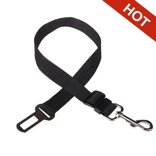 Adjustable Dog Car Seat Belt Lead