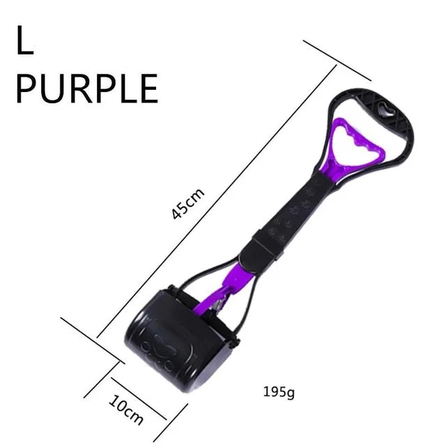 Jaw clamp pooper scooper with long handle – photo 8