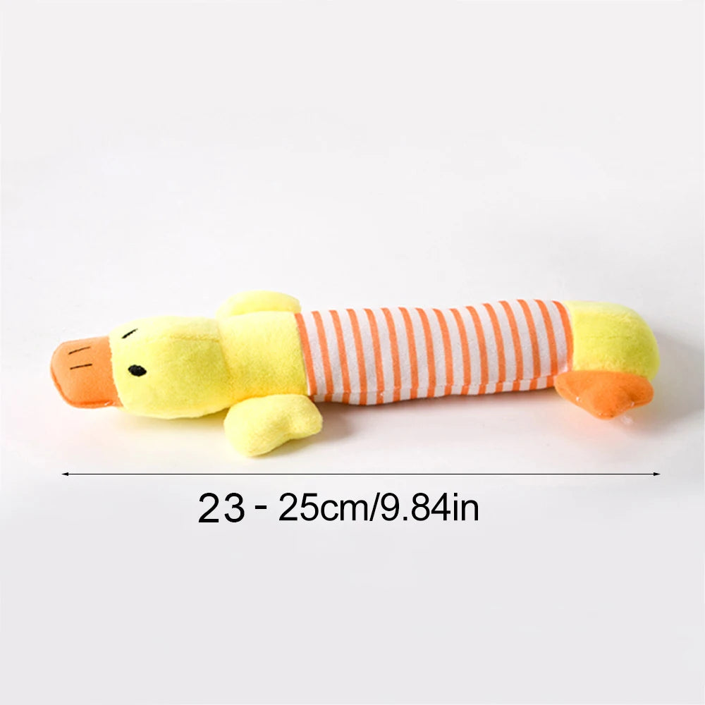 Stuffing-Free Squeaky Animal Dog Toy