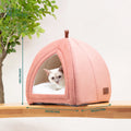 Foldable Velvet Cat Cave Bed 38cm