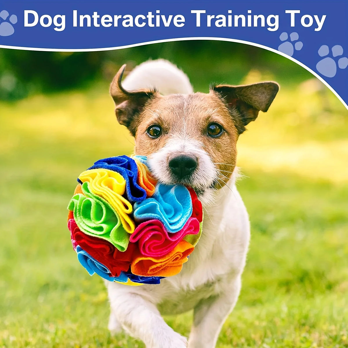 Snuffle Ball Dog Toy, Treat-Hiding Foraging Puzzle Ball for Dogs – photo 2