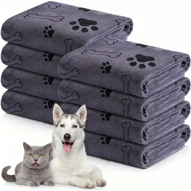 Absorbent microfibre dog towel – photo 7