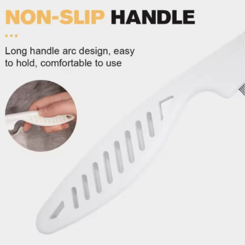 Stainless Steel Flea Comb for Cats & Dogs