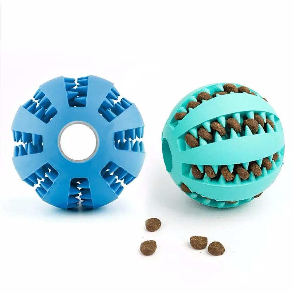 Natural rubber treat dispensing ball for dogs – photo 12