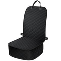 Waterproof dog front seat cover in a car