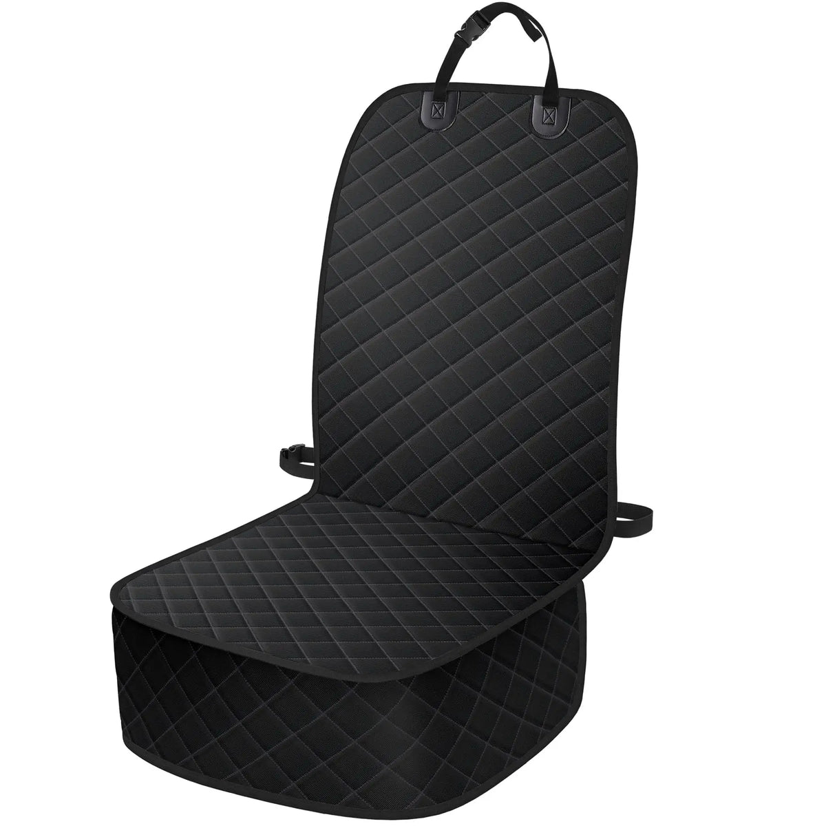 Waterproof dog front seat cover in a car