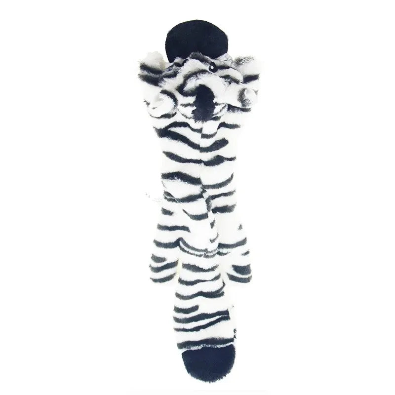 Stuffing-Free Squeaky Animal Dog Toy