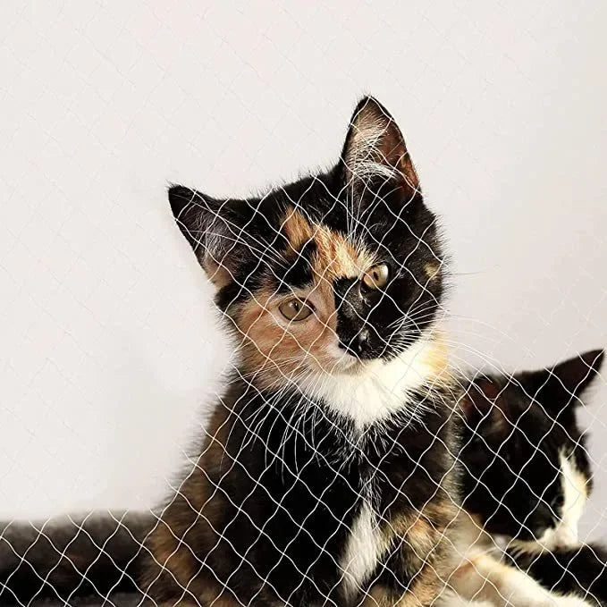 Clear Balcony & Window Net for Cats