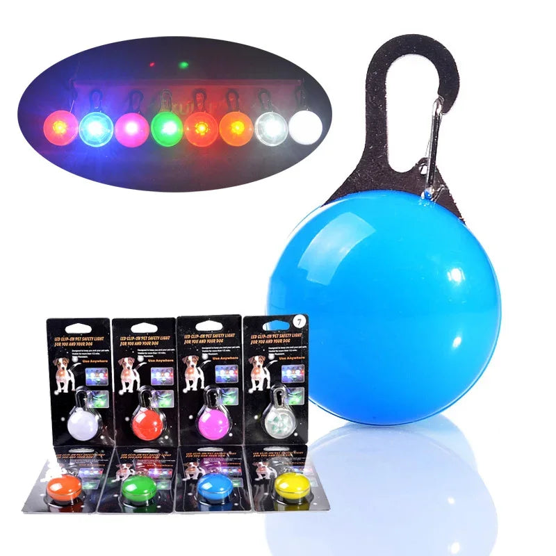 LED light clipped to a dog collar – photo 4