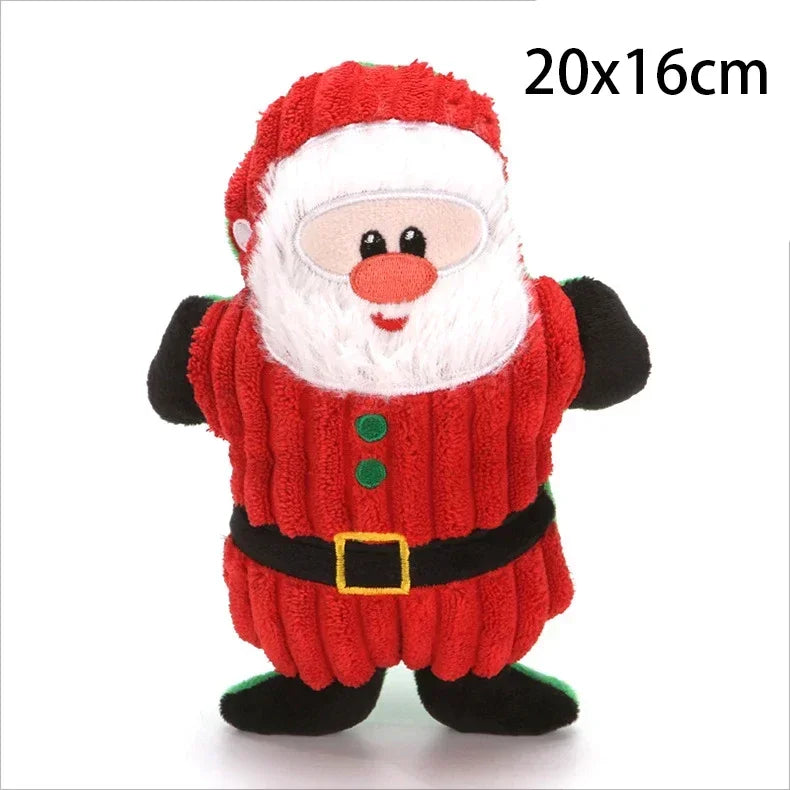 Christmas Plush Squeaky Dog Toy