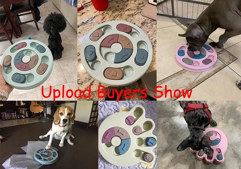 Slow feeder puzzle bowl for dogs and cats – photo 8