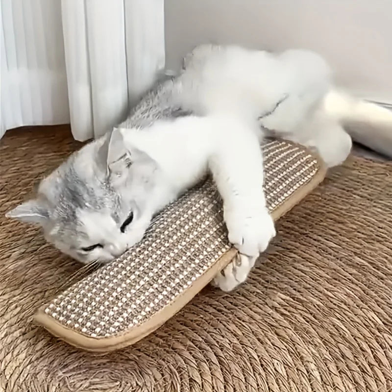 Hemp scratching pad and pillow bed for cats – photo 2
