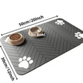 Absorbent Pet Feeding Mat with Non-Slip Backing
