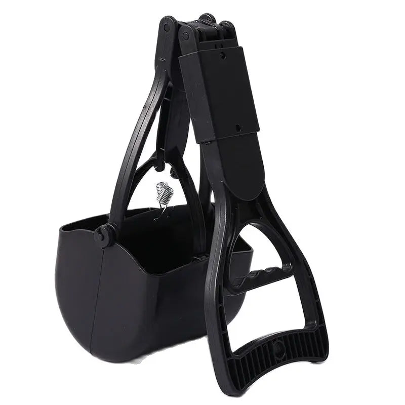 Jaw clamp pooper scooper with long handle – photo 6