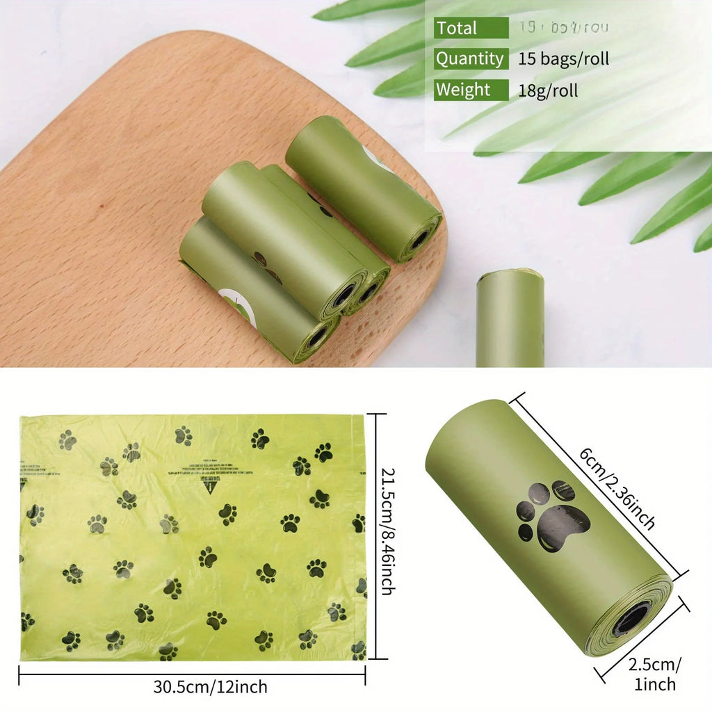 Dog Poop Bags, 8 Rolls – photo 4