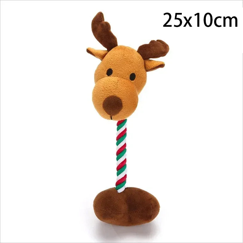 Christmas Plush Squeaky Dog Toy