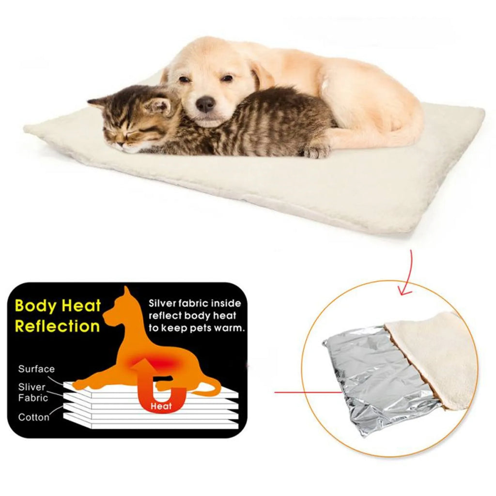 Self-Warming Pet Mat for Cats & Dogs, No Electricity, 60 x 45cm – photo 5