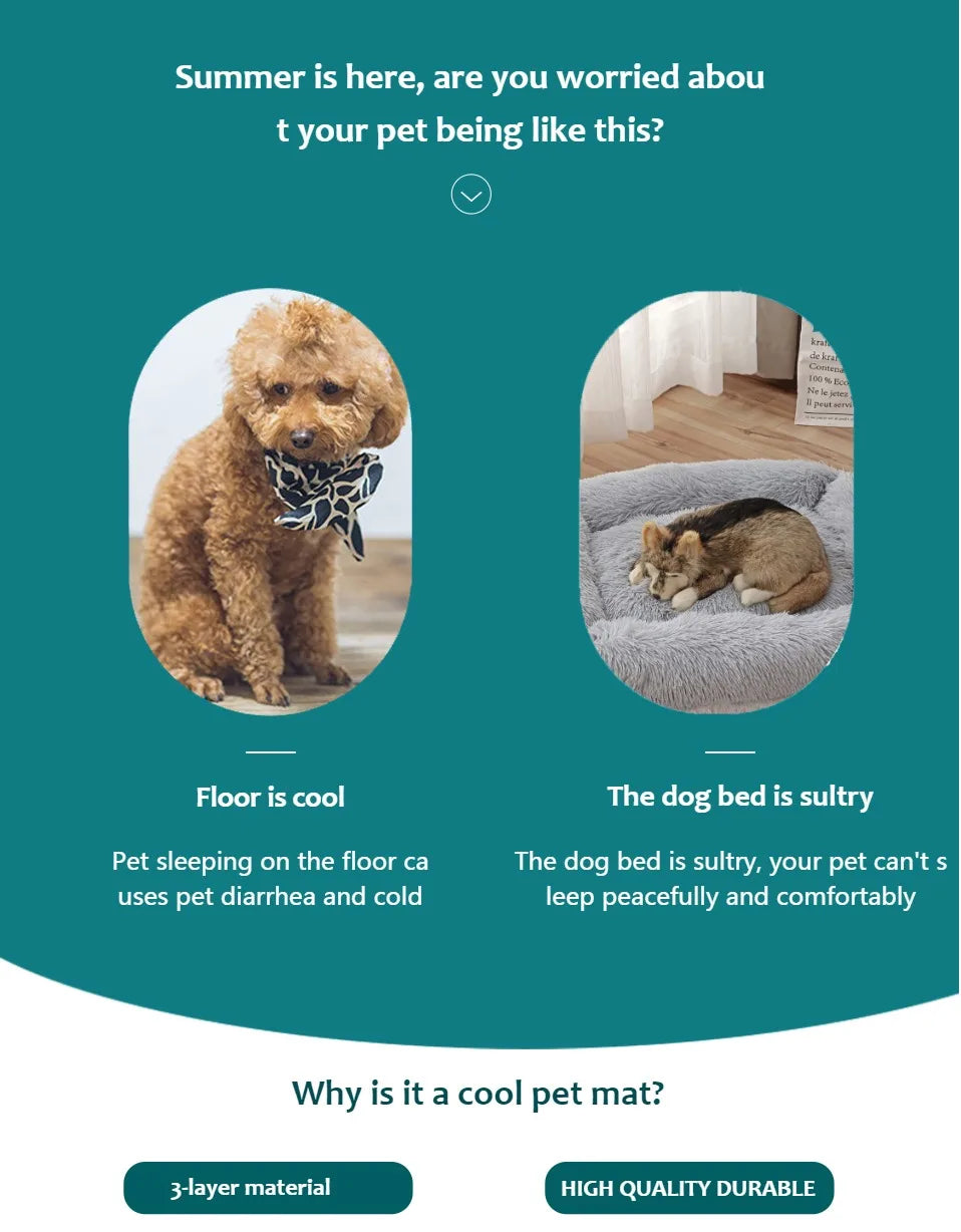 Pet cooling mat for dogs and cats – photo 8