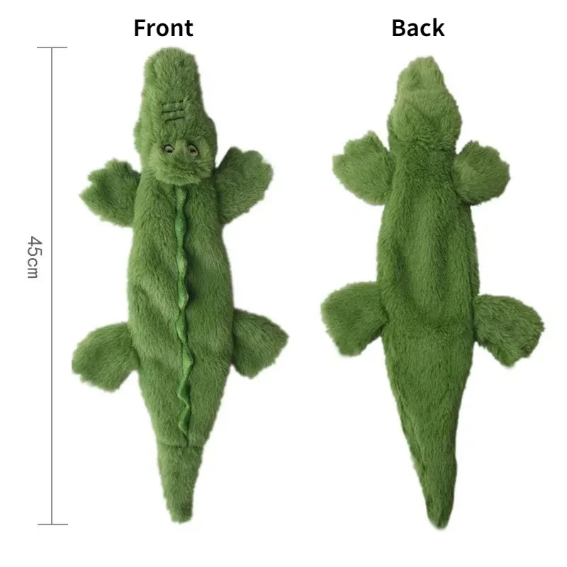 Stuffing-Free Squeaky Animal Dog Toy