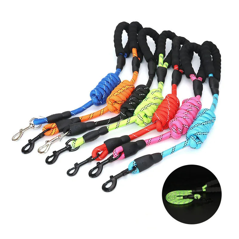 Reflective Dog Lead with Padded Handle