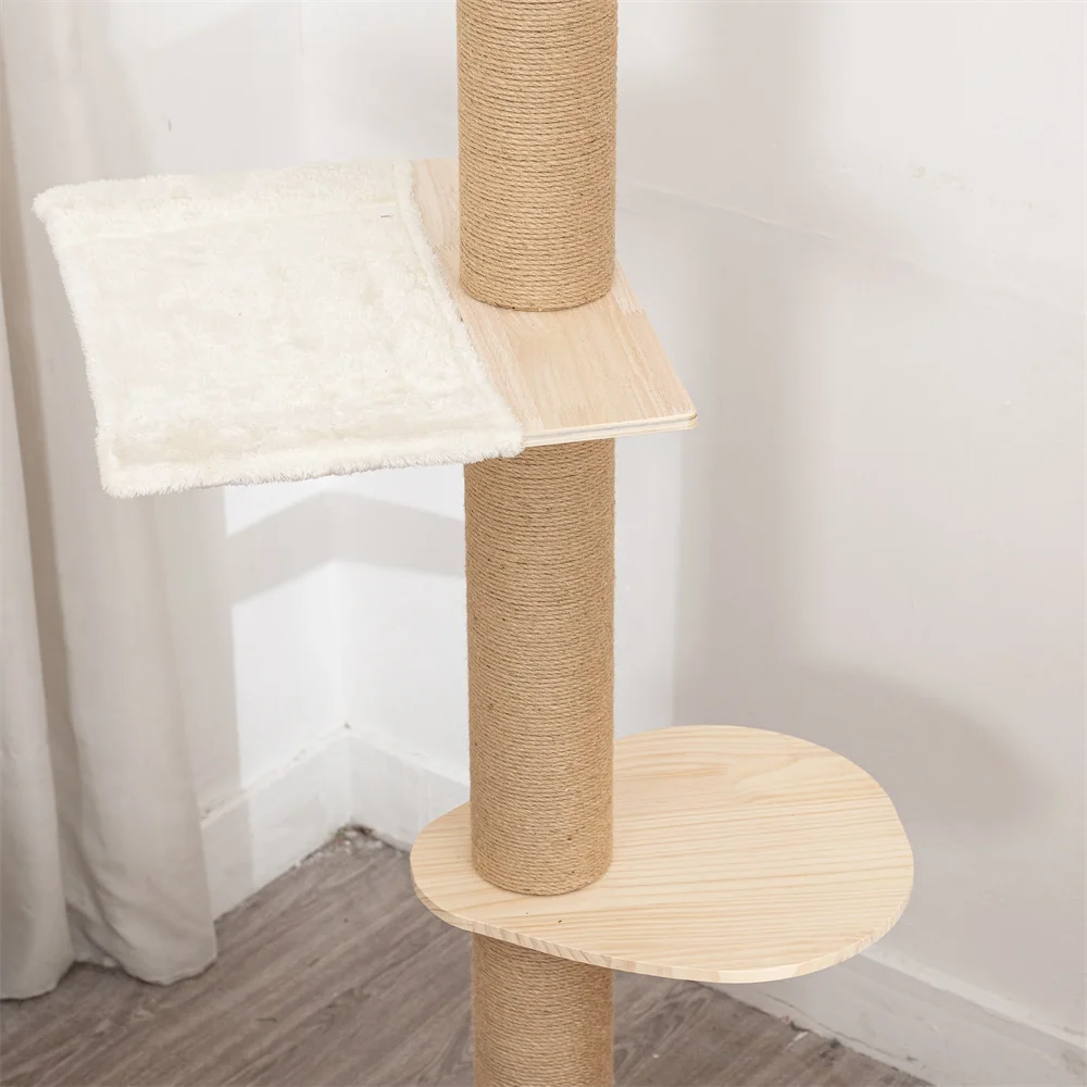 Adjustable Floor-to-Ceiling Cat Tree 250–270cm