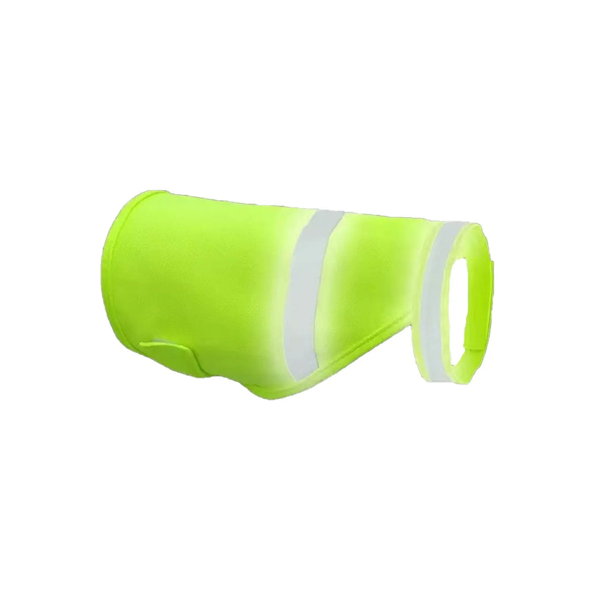Dog wearing a reflective high-visibility vest – photo 9