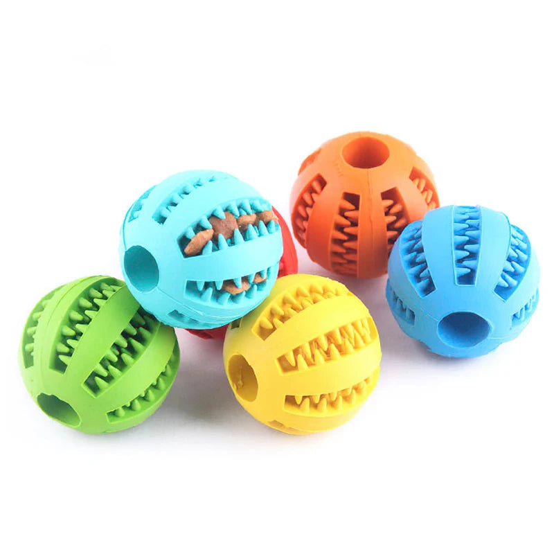 Natural rubber treat dispensing ball for dogs – photo 11